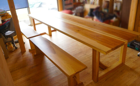 一枚板会議テーブル