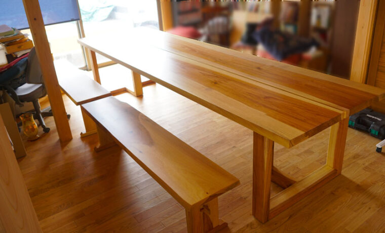 一枚板会議テーブル