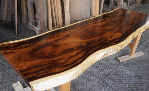 モンキーポット一枚板