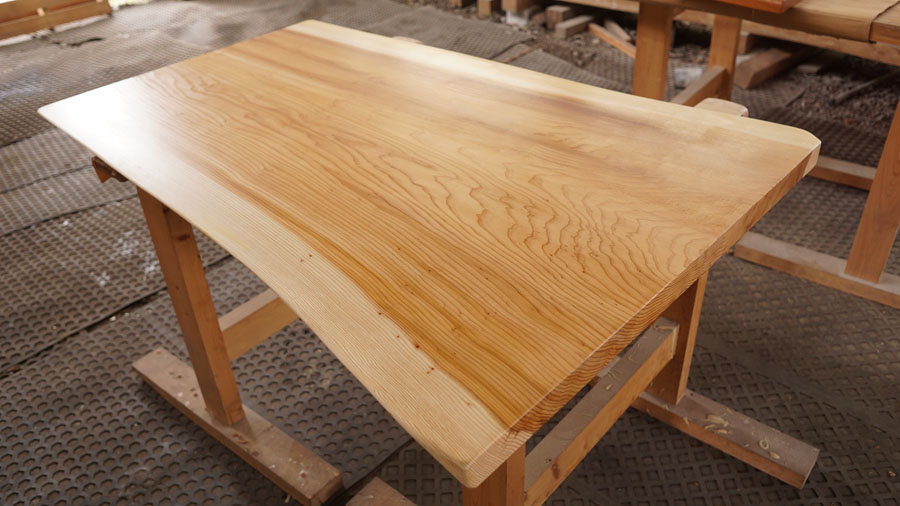 杉一枚板テーブル