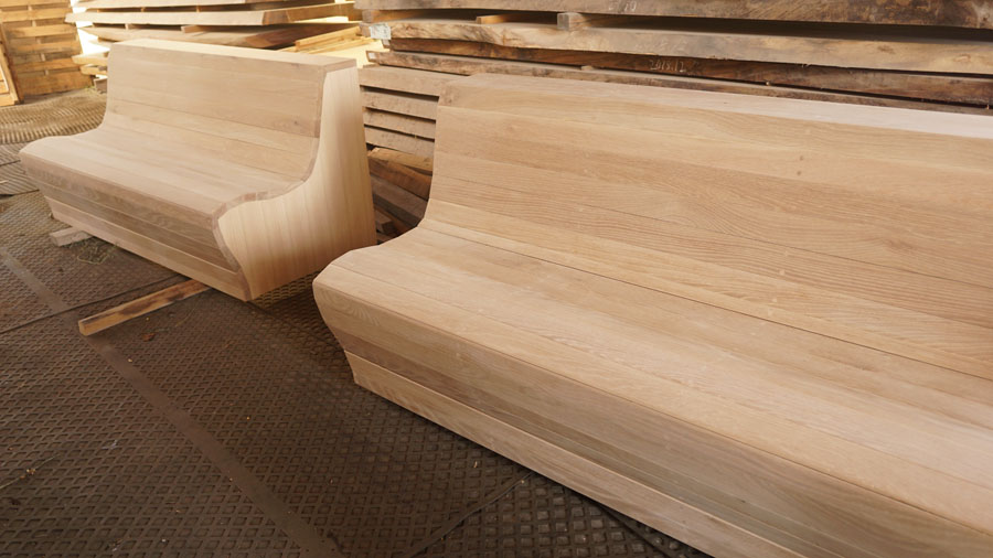 ナラ無垢ベンチ