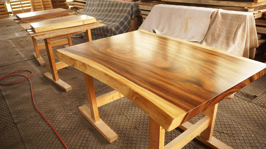 モンキーポット一枚板