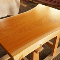 ケヤキ一枚板テーブル