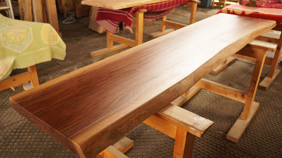 ブラックウォルナットワークデスク