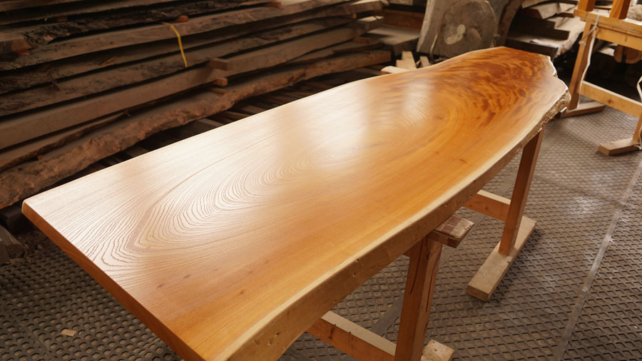 欅一枚板テーブル