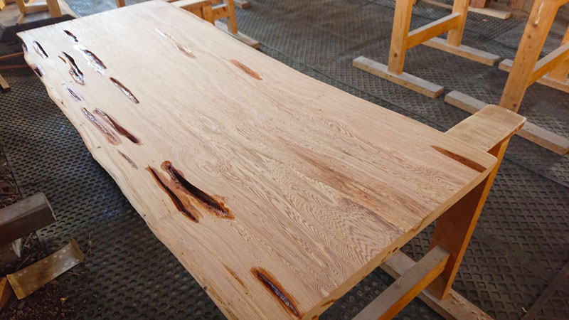 屋久杉テーブル天板