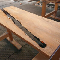 屋久杉一枚板テーブル