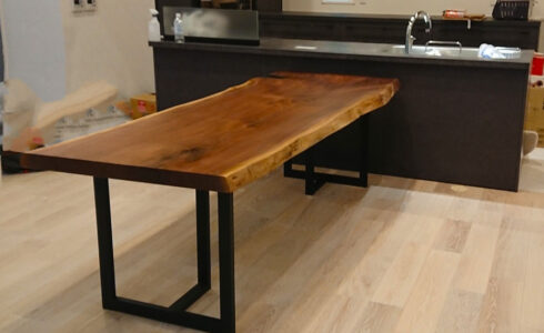 ブラックウォルナットテーブル