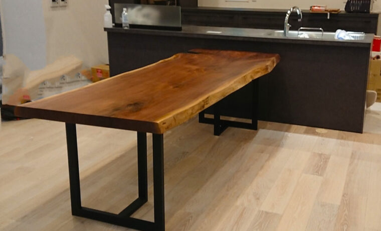 ブラックウォルナットテーブル