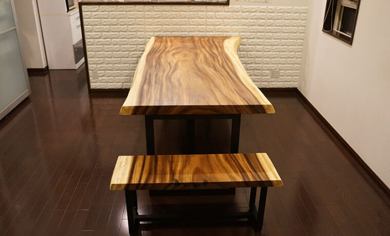 モンキーポット無垢一枚板