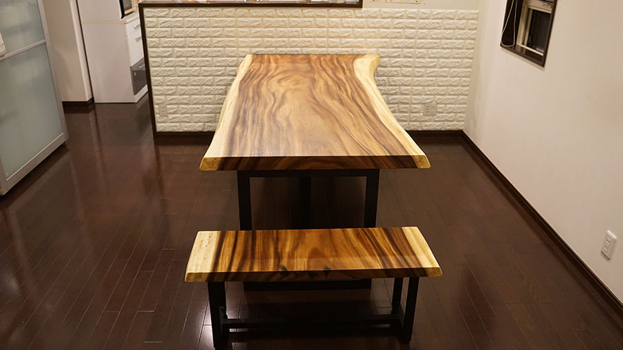 モンキーポット無垢一枚板