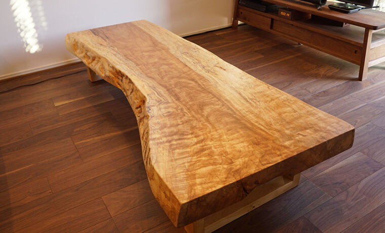 一枚板テーブル リフレッシュ