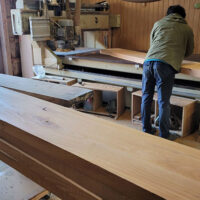 総無垢づくりカウンター