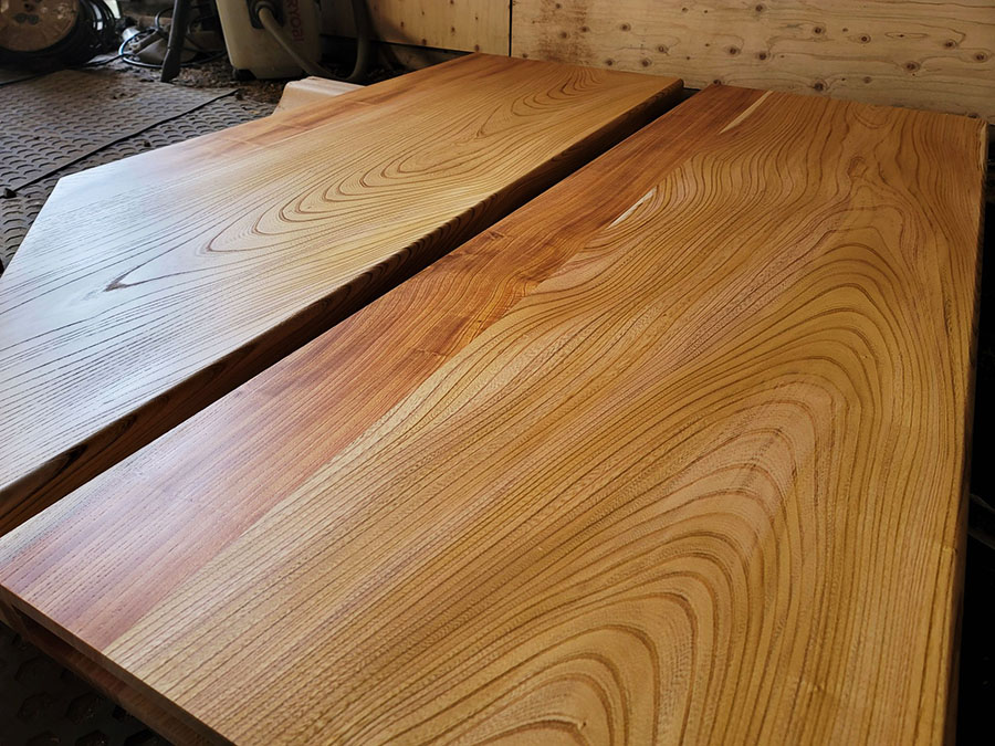 欅無垢カウンター