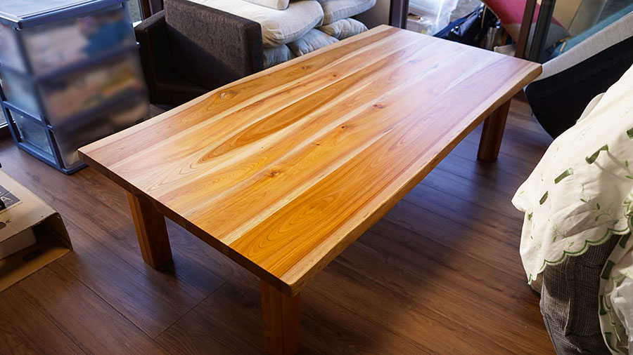 持ち込み一枚板加工