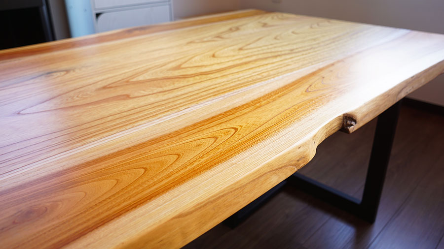 持ち込み無垢テーブル