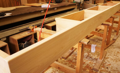 無垢カウンター