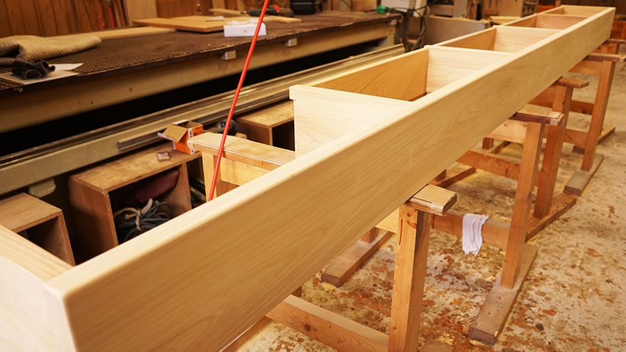 無垢カウンター