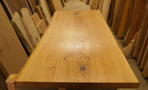 ナラ一枚板の木目