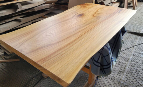 くすのき一枚板テーブル天板