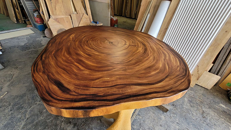 座卓仕上げ直し