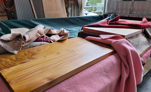 無垢一枚板テーブル天板