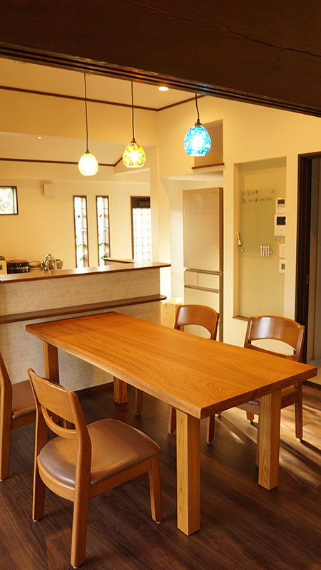 古民家テーブル