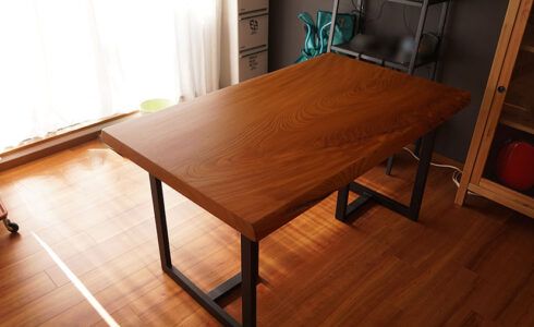 無垢一枚板ダイニングテーブル