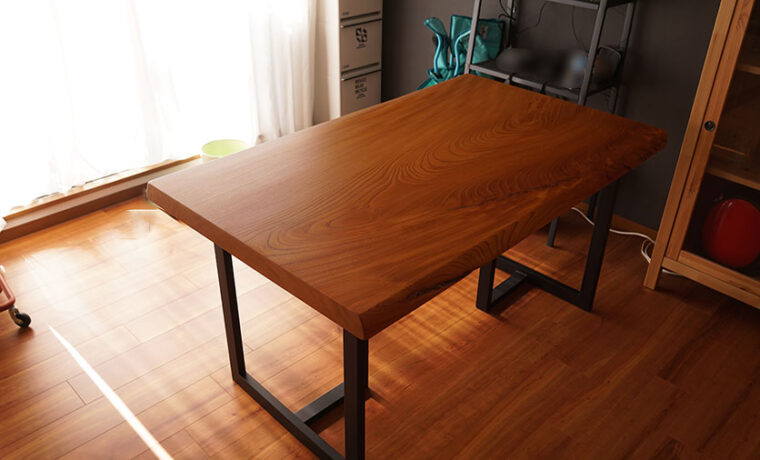 無垢一枚板ダイニングテーブル