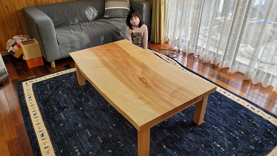 こたつ板　本漆一枚板 こたつ板本漆一枚板