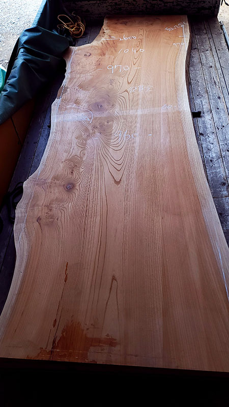 一枚板会議テーブル