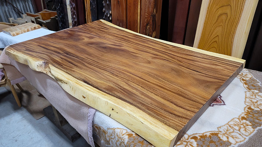 モンキーポット一枚板