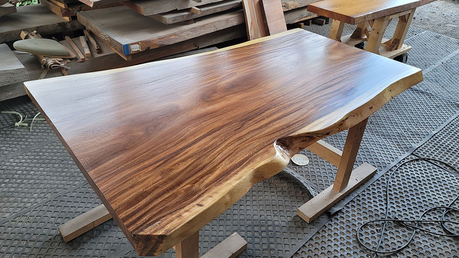 モンキーポット一枚板