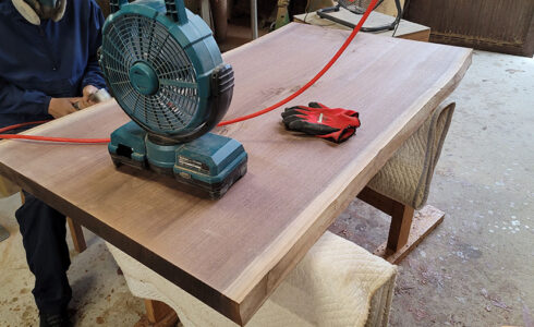 ブラックウォルナット一枚板