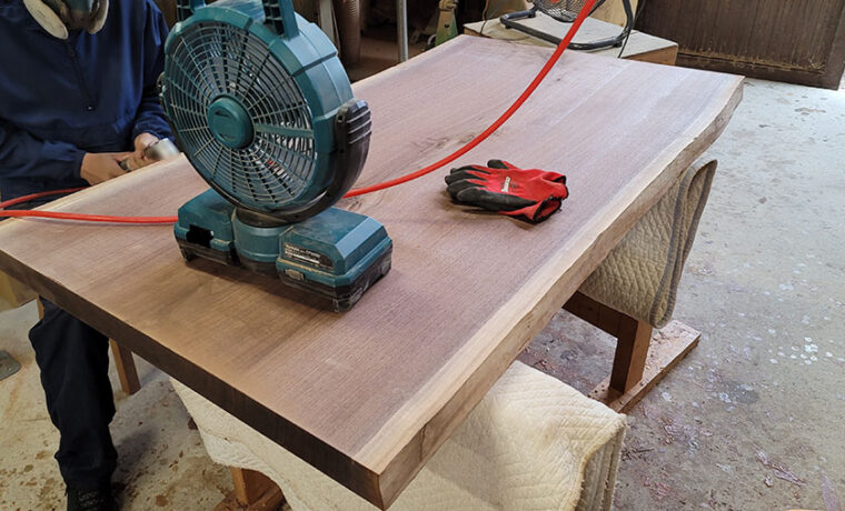 ブラックウォルナット一枚板