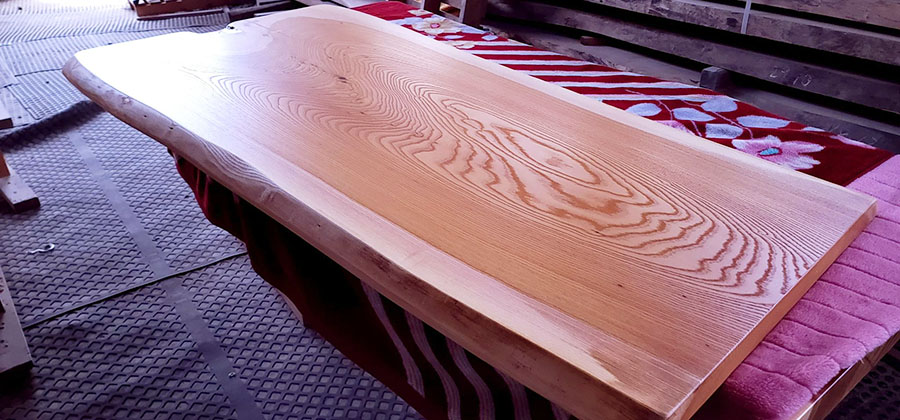 ケヤキ無垢一枚板