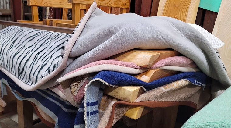 無垢一枚板の保管