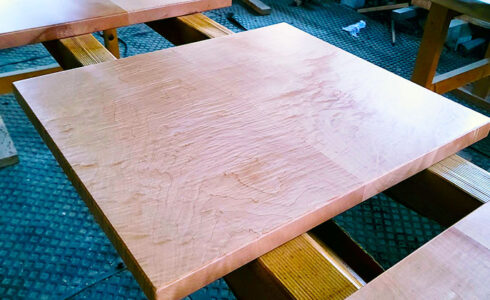 イタヤカエデ一枚板