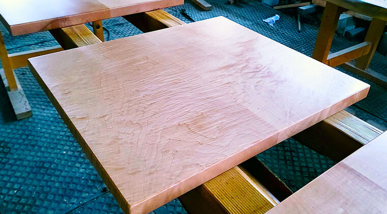 イタヤカエデ一枚板