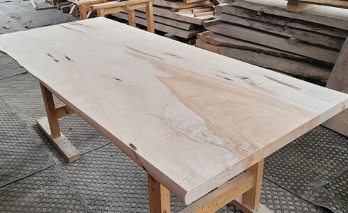 栃一枚板ダイニングテーブル