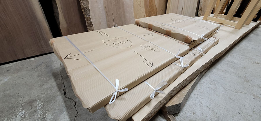 楓無垢テーブル