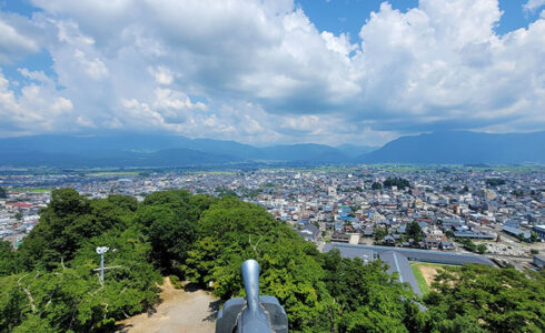 福井市内を見渡す