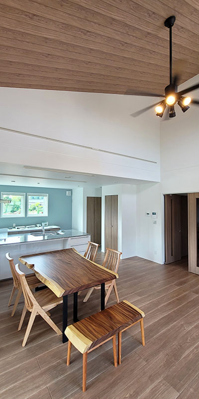 無垢一枚板ダイニングテーブル