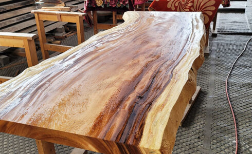 モンキーポット一枚板