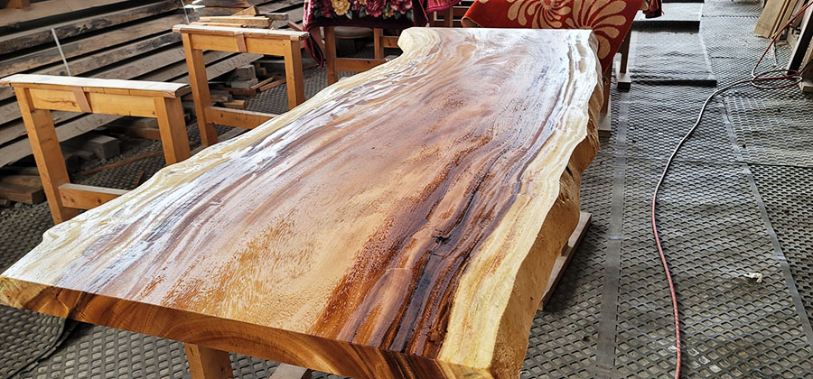 モンキーポット一枚板