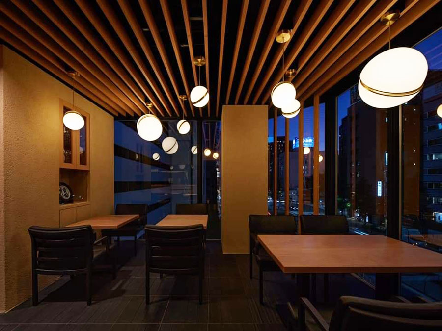 店舗用 無垢テーブル