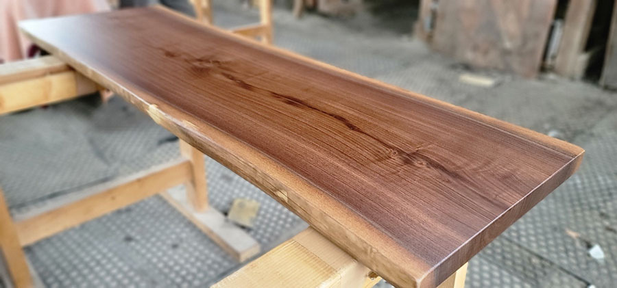 ウォルナット一枚板