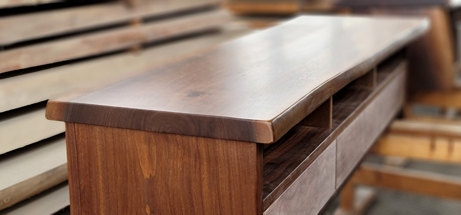 無垢一枚板テレビ台