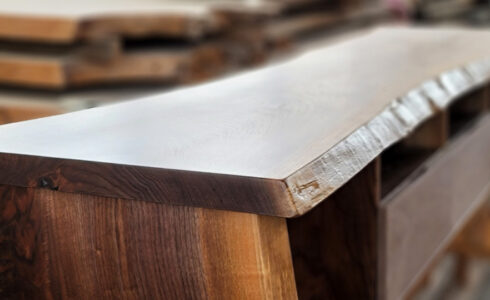 無垢一枚板テレビボード