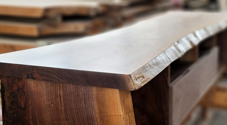 無垢一枚板テレビボード